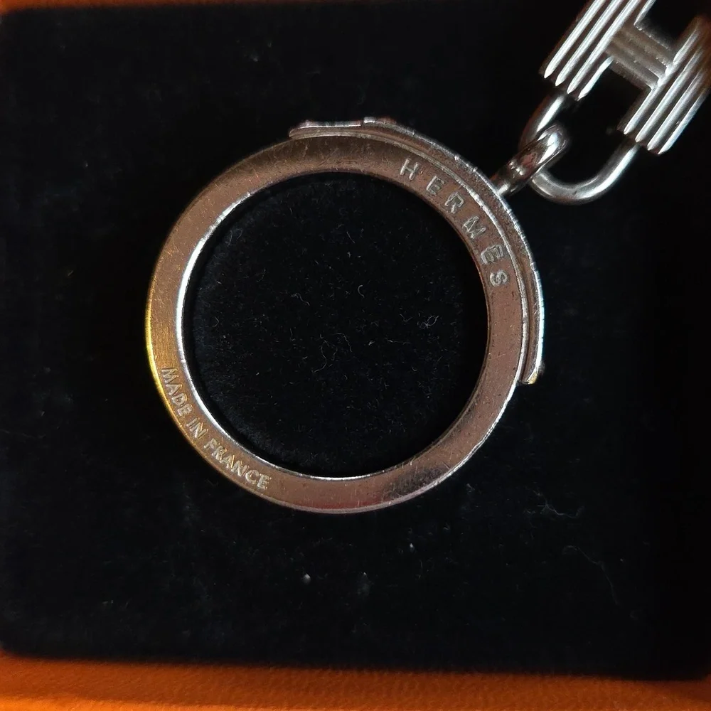 Hermes‎ Silver Ring Or Scarf Ring